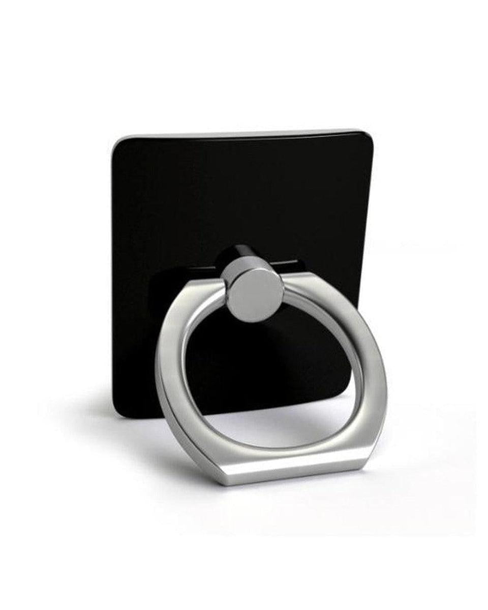 Phone Ring SHOPSTORM_HIDDEN_PRODUCT Casely Club Classic Black iPhone Ring & Kickstand