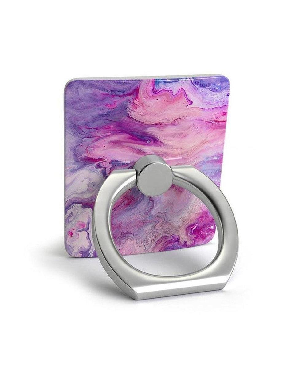 Phone Ring SHOPSTORM_HIDDEN_PRODUCT Casely Club Tie Dying Over You Purple Marble Phone Ring