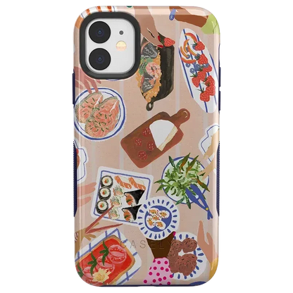 Picnic Party | Painted Collage Case iPhone Case get.casely Bold iPhone 11