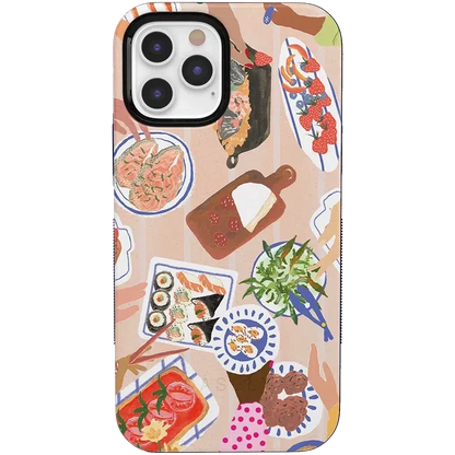 Picnic Party | Painted Collage Case iPhone Case get.casely Bold + MagSafe® iPhone 12 Pro Max