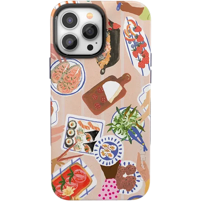 Picnic Party | Painted Collage Case iPhone Case get.casely Bold + MagSafe® iPhone 13 Pro Max
