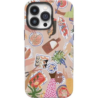 Picnic Party | Painted Collage Case iPhone Case get.casely Bold + MagSafe® iPhone 14 Pro Max