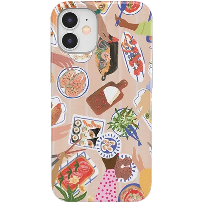 Picnic Party | Painted Collage Case iPhone Case get.casely Classic iPhone 12