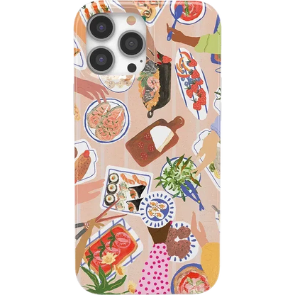 Picnic Party | Painted Collage Case iPhone Case get.casely Classic + MagSafe® iPhone 13 Pro Max