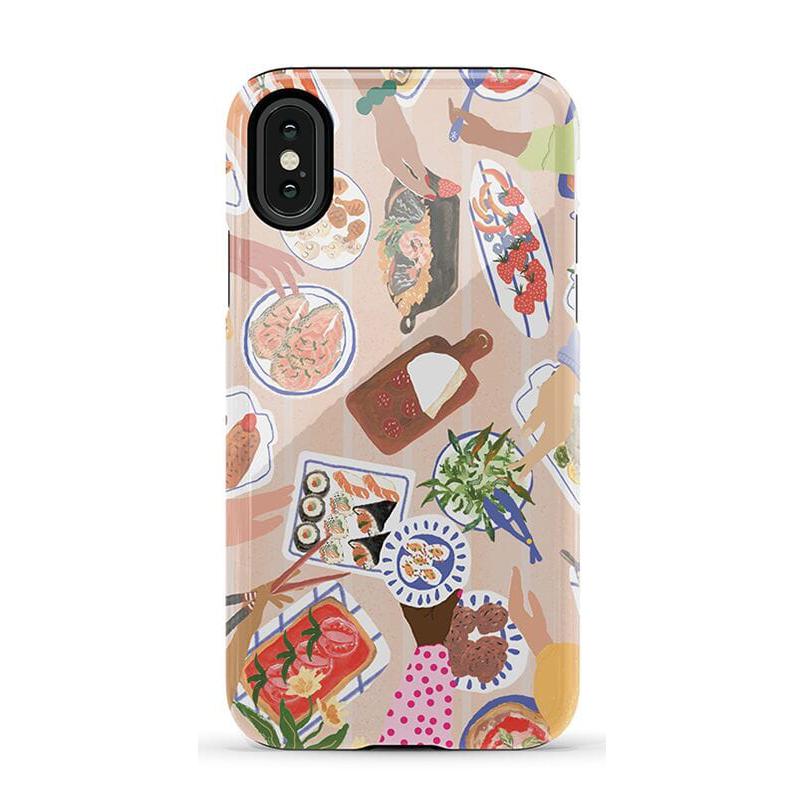 Picnic Party | Painted Collage Case iPhone Case get.casely Essential iPhone X / XS