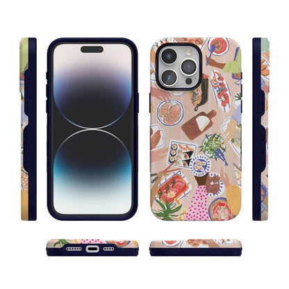 Picnic Party | Painted Collage Case iPhone Case get.casely