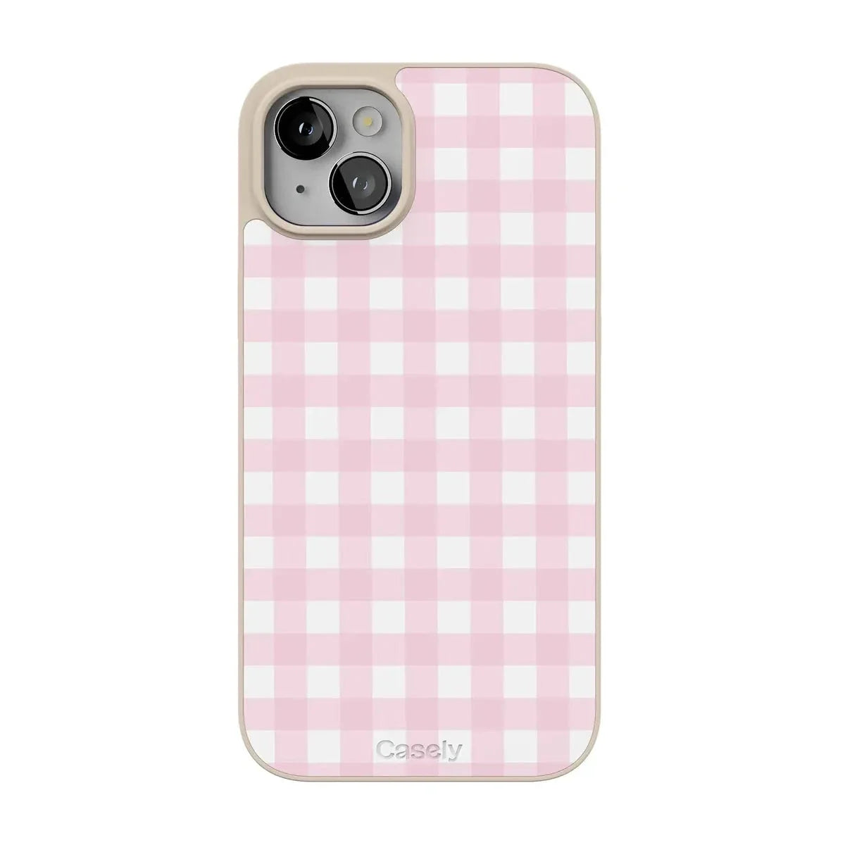 Pink Plaid | Sunday Best Case Phone Case get.casely Align + MagSafe® iPhone 15 Plus