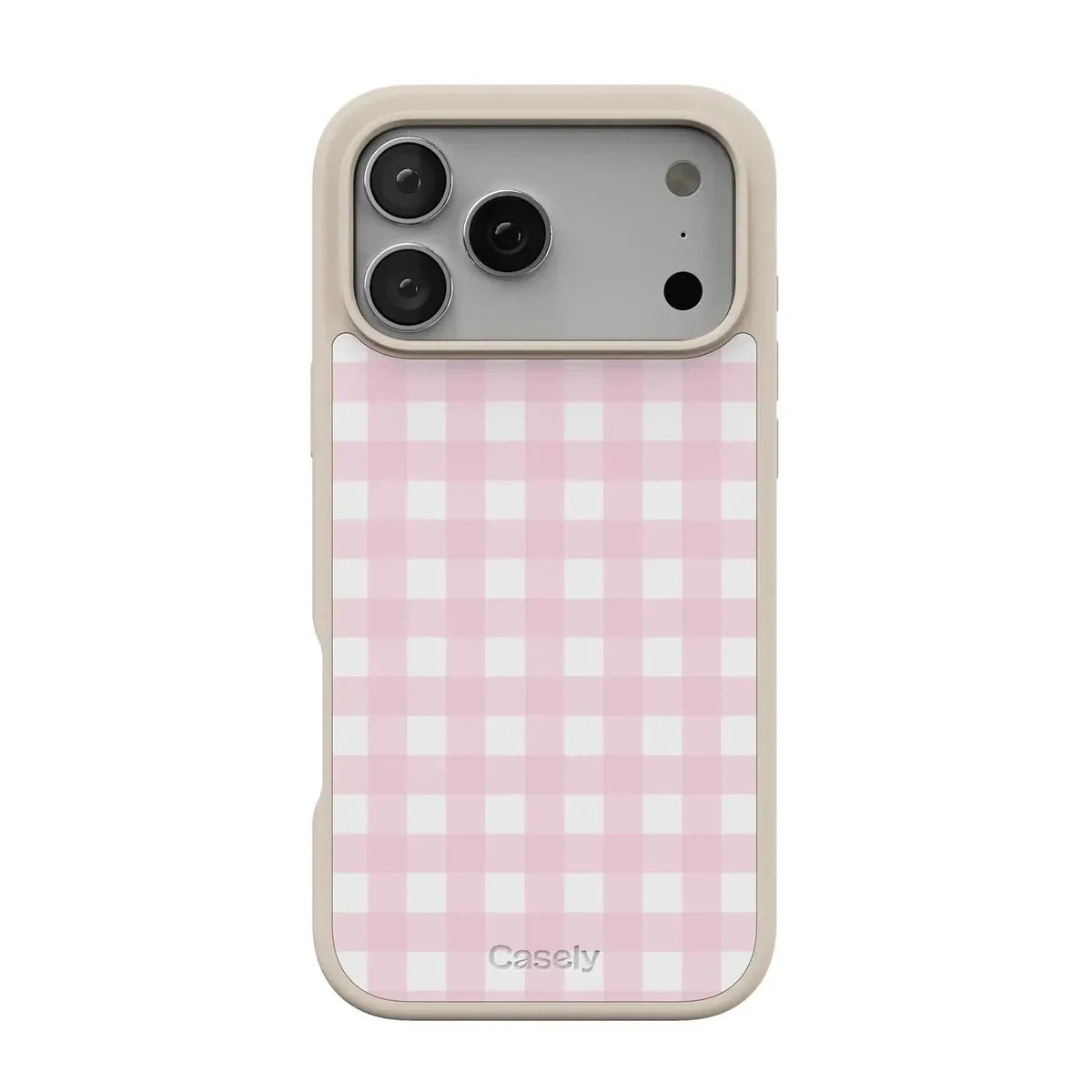 Pink Plaid | Sunday Best Case Phone Case get.casely Align + MagSafe® iPhone 17 Pro Max