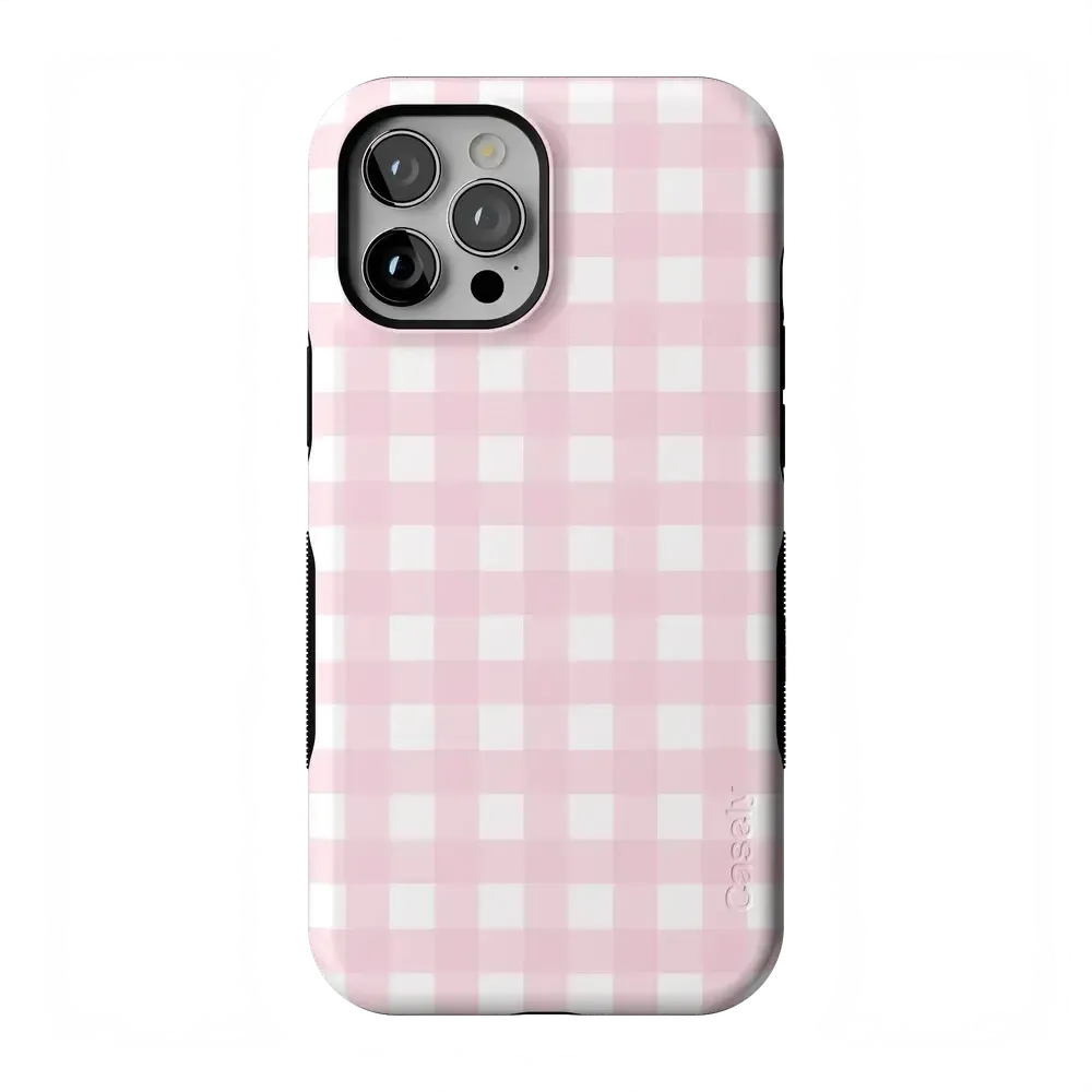 Pink Plaid | Sunday Best Case Phone Case get.casely Bold Flex + MagSafe® iPhone 14 Pro Max