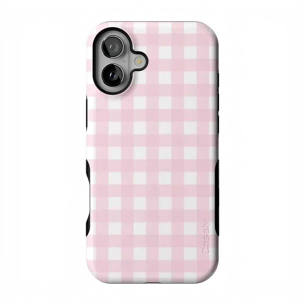 Pink Plaid | Sunday Best Case Phone Case get.casely Bold Flex + MagSafe® iPhone 16 Plus