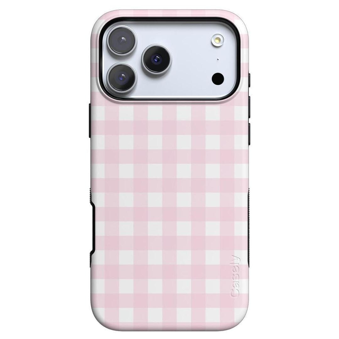Pink Plaid | Sunday Best Case Phone Case get.casely Bold + MagSafe® iPhone 17 Pro Max