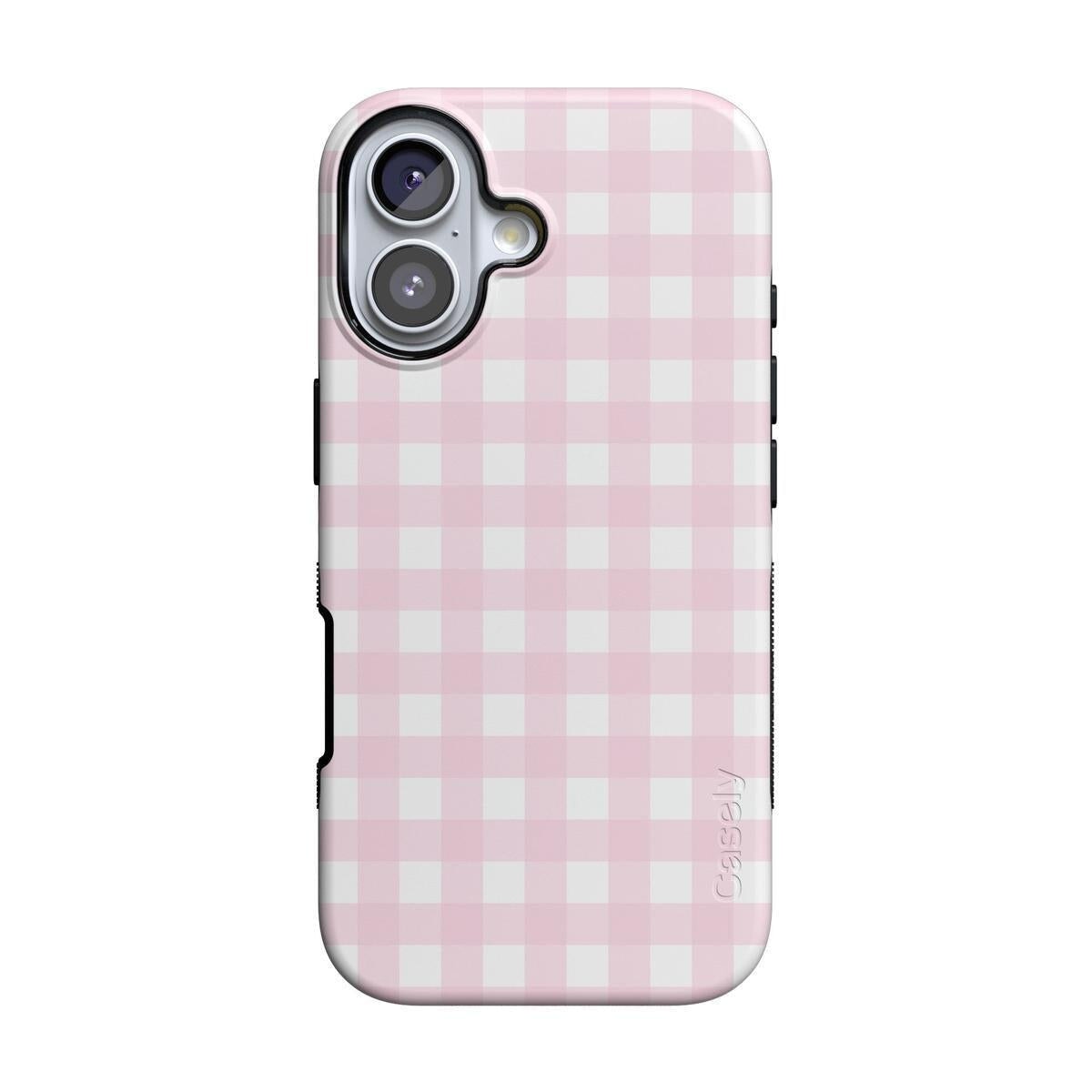 Pink Plaid | Sunday Best Case Phone Case get.casely Bold + MagSafe® iPhone 17