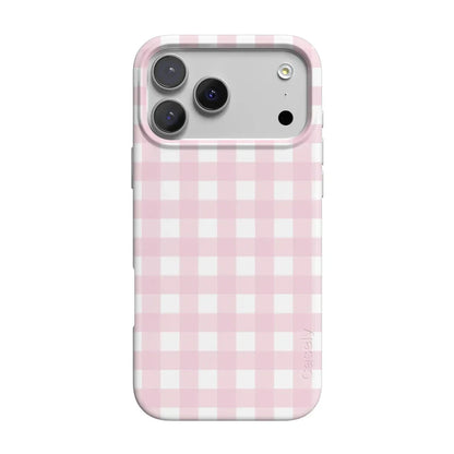 Pink Plaid | Sunday Best Case Phone Case get.casely Classic + MagSafe® iPhone 17 Pro Max