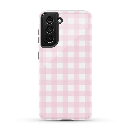 Pink Plaid | Sunday Best Case Phone Case get.casely Essential Galaxy S21