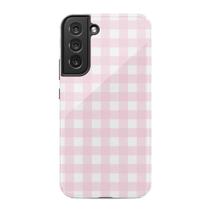 Pink Plaid | Sunday Best Case Phone Case get.casely Essential Galaxy S22 Plus