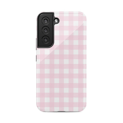 Pink Plaid | Sunday Best Case Phone Case get.casely Essential Galaxy S22