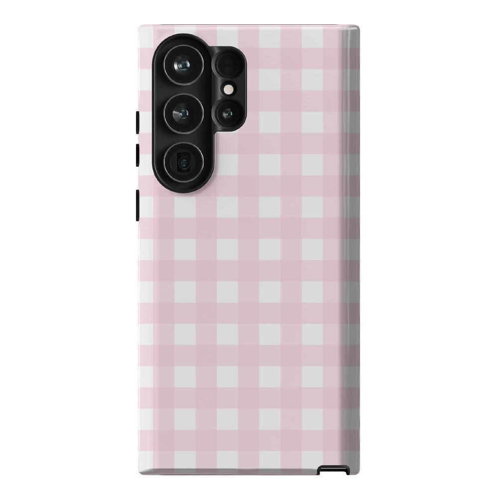 Pink Plaid | Sunday Best Case Phone Case get.casely Essential Galaxy S23 Ultra