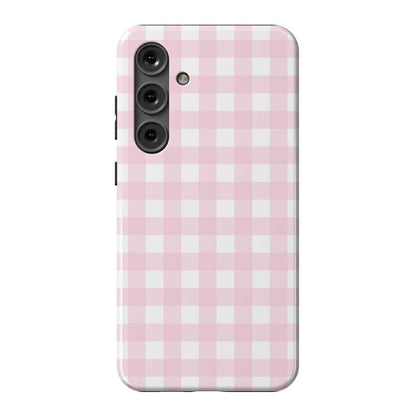 Pink Plaid | Sunday Best Case Phone Case get.casely Essential Galaxy S24 Plus