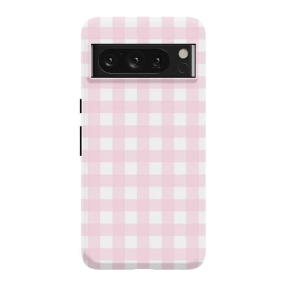Pink Plaid | Sunday Best Case Phone Case get.casely Essential Google Pixel 8 Pro