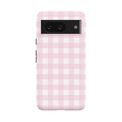 Pink Plaid | Sunday Best Case Phone Case get.casely Essential Google Pixel 8