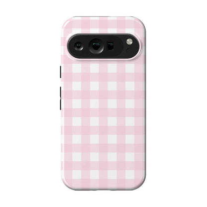 Pink Plaid | Sunday Best Case Phone Case get.casely Essential Google Pixel 9 Pro
