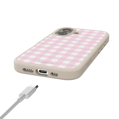 Pink Plaid | Sunday Best Case Phone Case get.casely