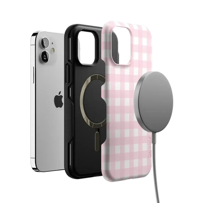 Pink Plaid | Sunday Best Case Phone Case get.casely