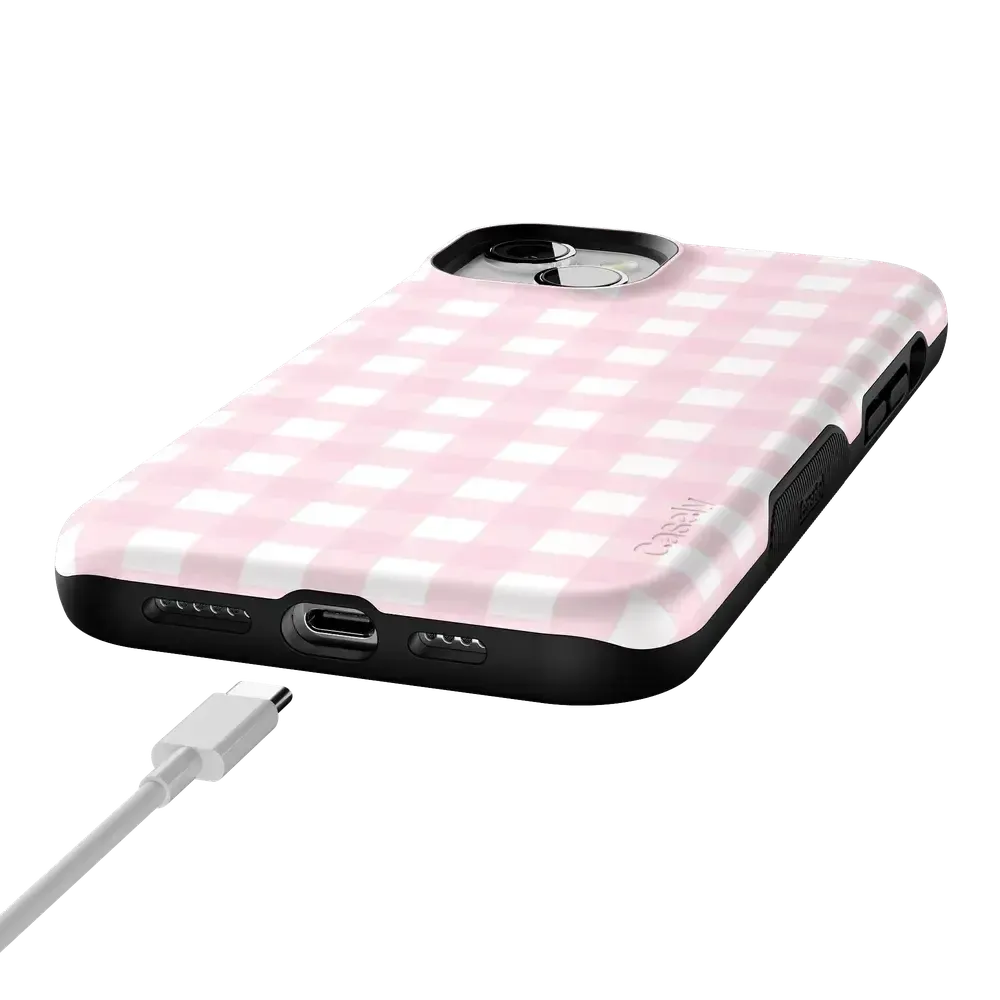 Pink Plaid | Sunday Best Case Phone Case get.casely