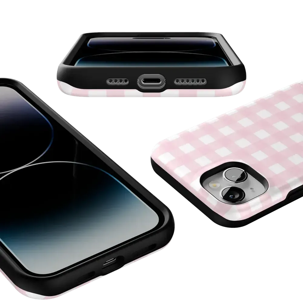 Pink Plaid | Sunday Best Case Phone Case get.casely