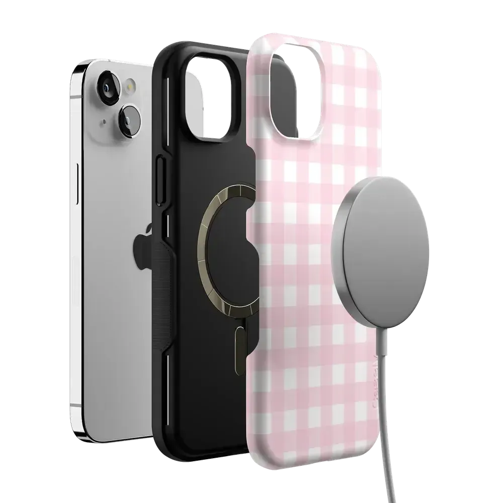 Pink Plaid | Sunday Best Case Phone Case get.casely
