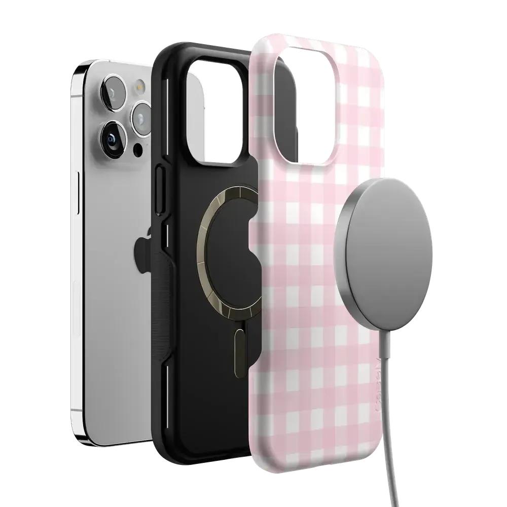 Pink Plaid | Sunday Best Case Phone Case get.casely