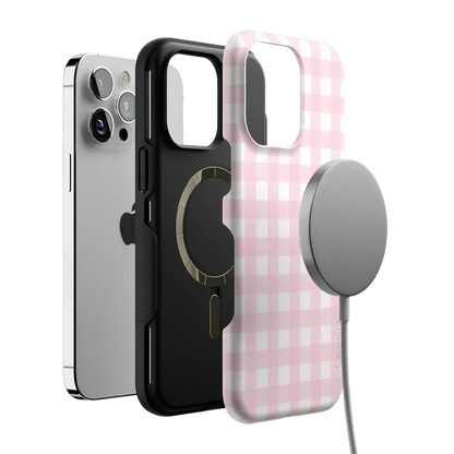 Pink Plaid | Sunday Best Case Phone Case get.casely