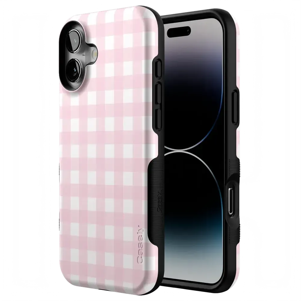Pink Plaid | Sunday Best Case Phone Case get.casely