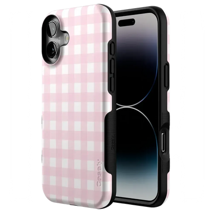 Pink Plaid | Sunday Best Case Phone Case get.casely
