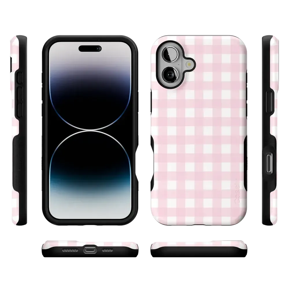 Pink Plaid | Sunday Best Case Phone Case get.casely