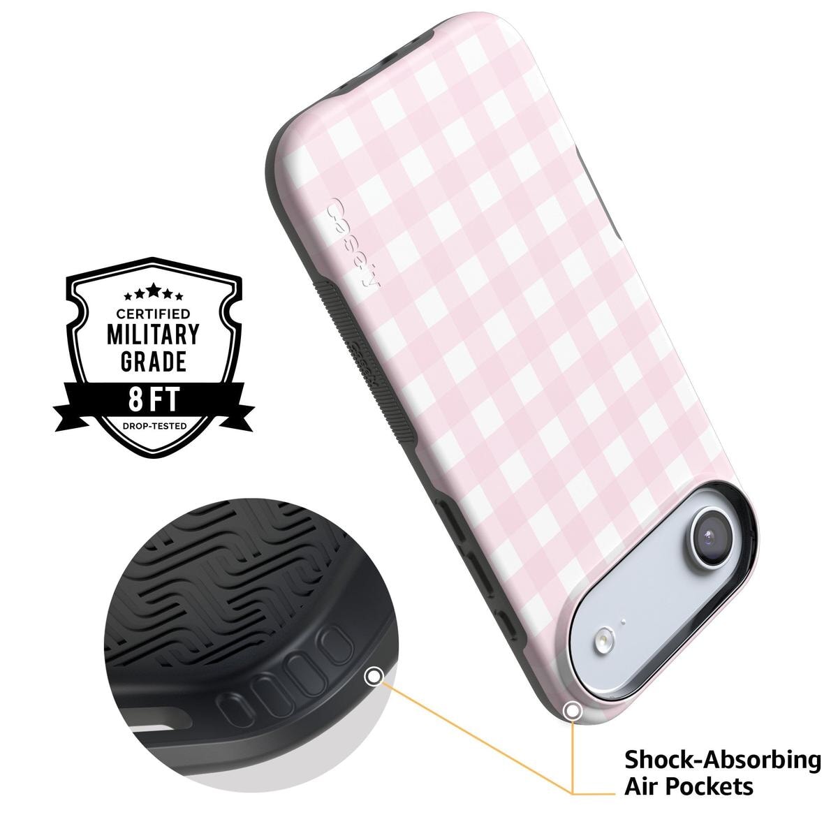 Pink Plaid | Sunday Best Case Phone Case get.casely