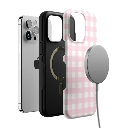 Pink Plaid | Sunday Best Case Phone Case get.casely