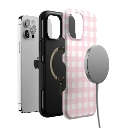 Pink Plaid | Sunday Best Case Phone Case get.casely