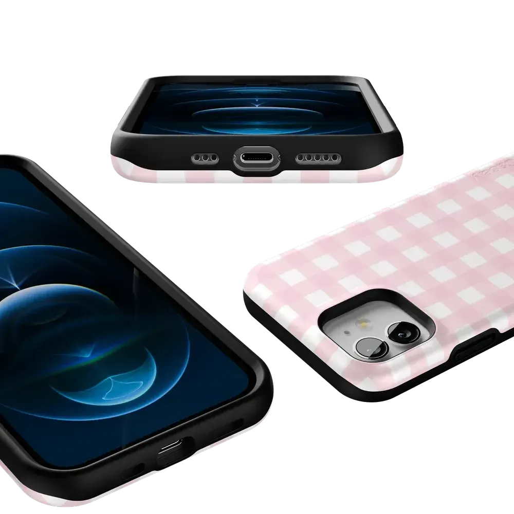 Pink Plaid | Sunday Best Case Phone Case get.casely