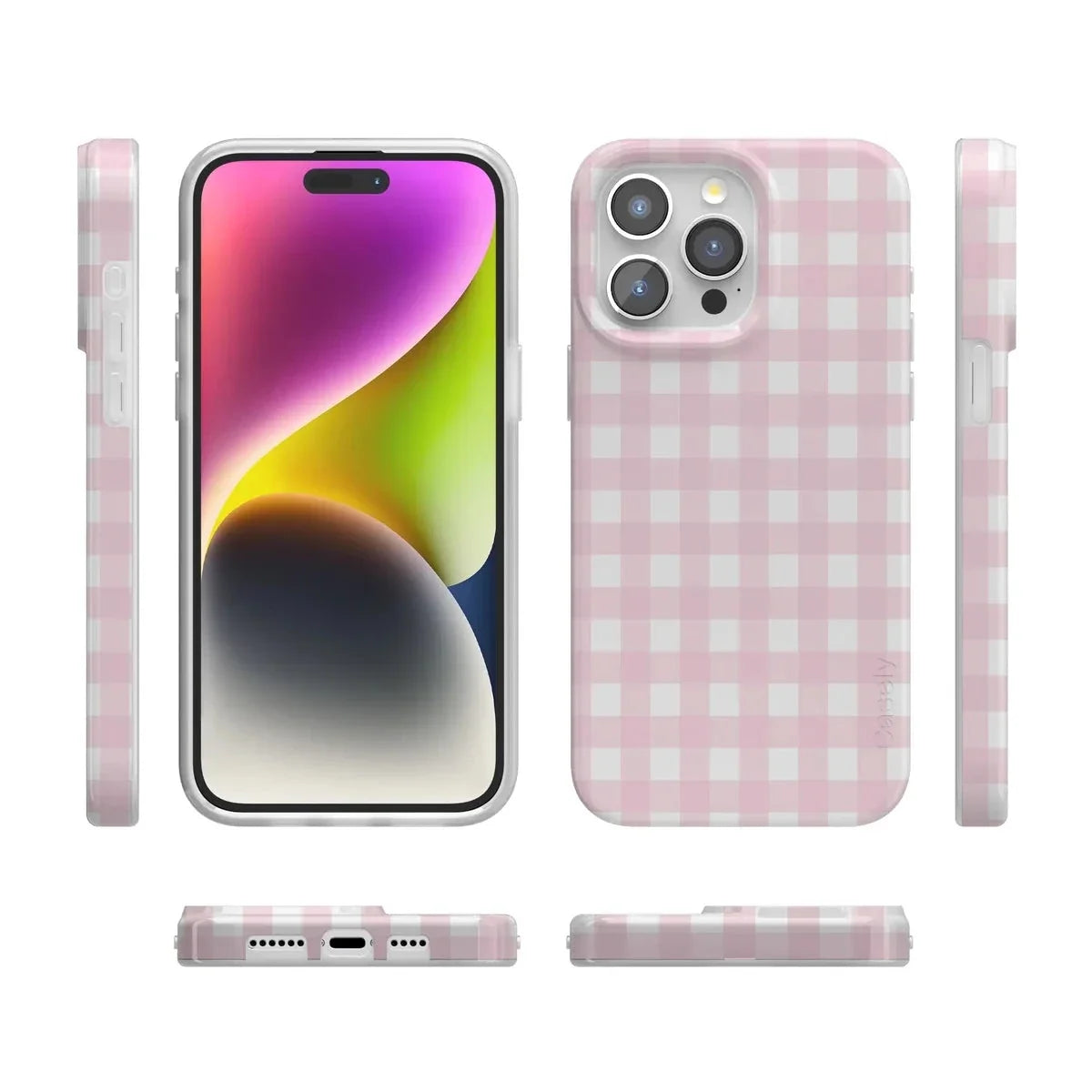 Pink Plaid | Sunday Best Case Phone Case get.casely