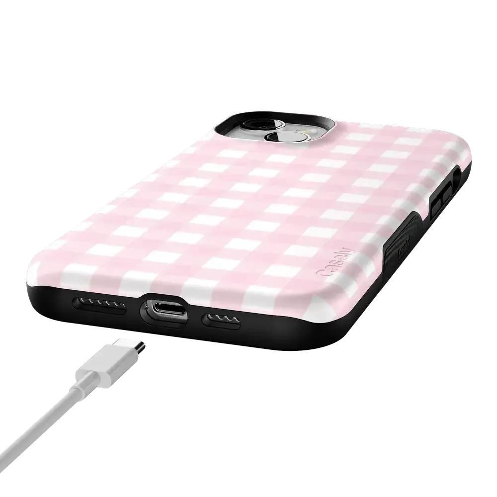 Pink Plaid | Sunday Best Case Phone Case get.casely