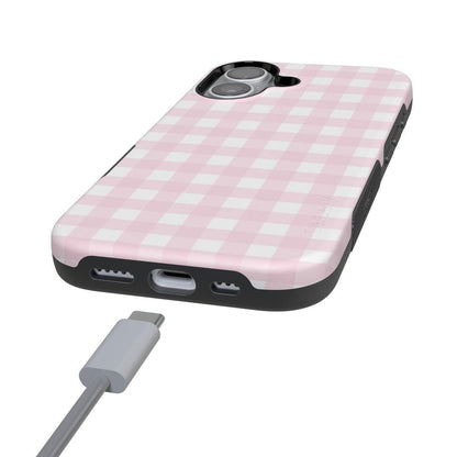 Pink Plaid | Sunday Best Case Phone Case get.casely