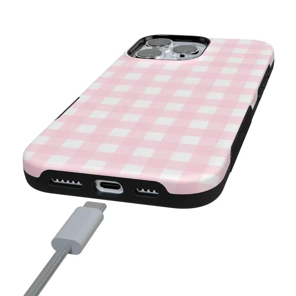 Pink Plaid | Sunday Best Case Phone Case get.casely
