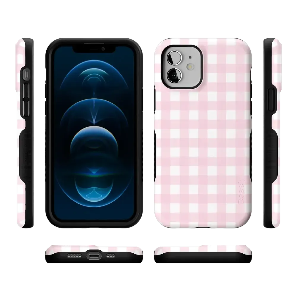 Pink Plaid | Sunday Best Case Phone Case get.casely