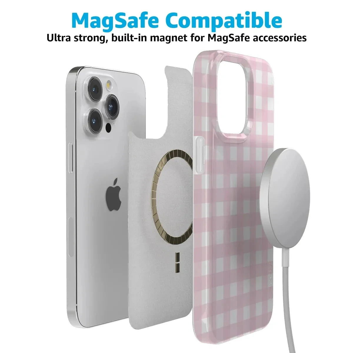 Pink Plaid | Sunday Best Case Phone Case get.casely