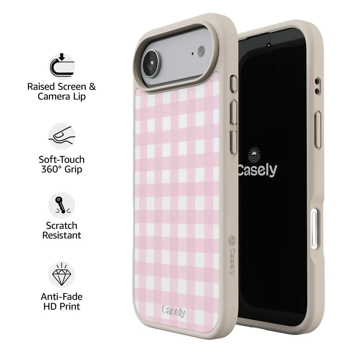 Pink Plaid | Sunday Best Case Phone Case get.casely
