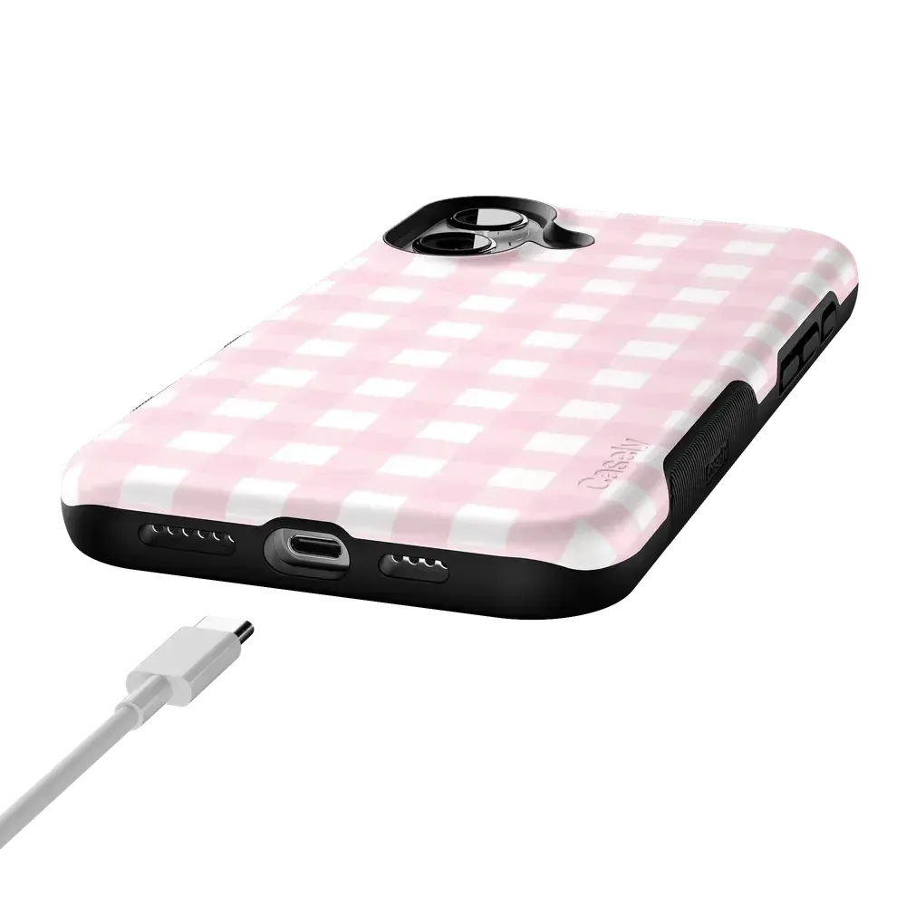 Pink Plaid | Sunday Best Case Phone Case get.casely