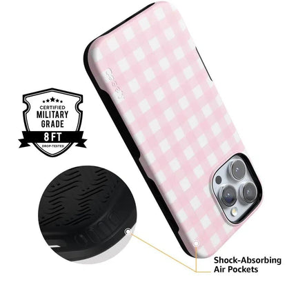 Pink Plaid | Sunday Best Case Phone Case get.casely