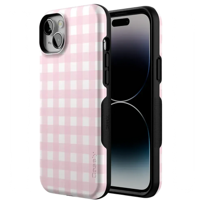 Pink Plaid | Sunday Best Case Phone Case get.casely