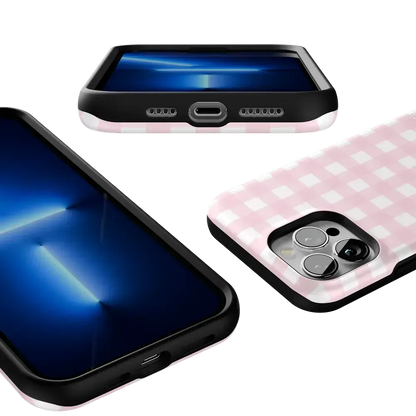 Pink Plaid | Sunday Best Case Phone Case get.casely